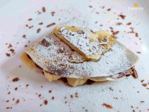 Crepes, Nutella, Banana, Dessert