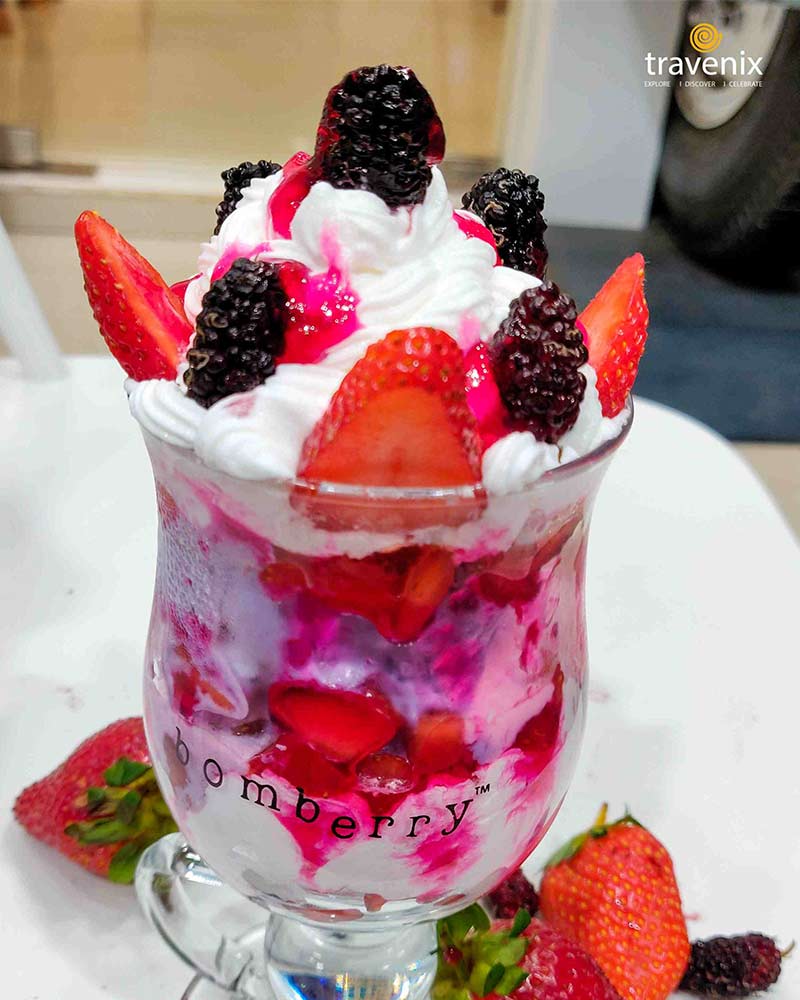 Delicious Berry Cream