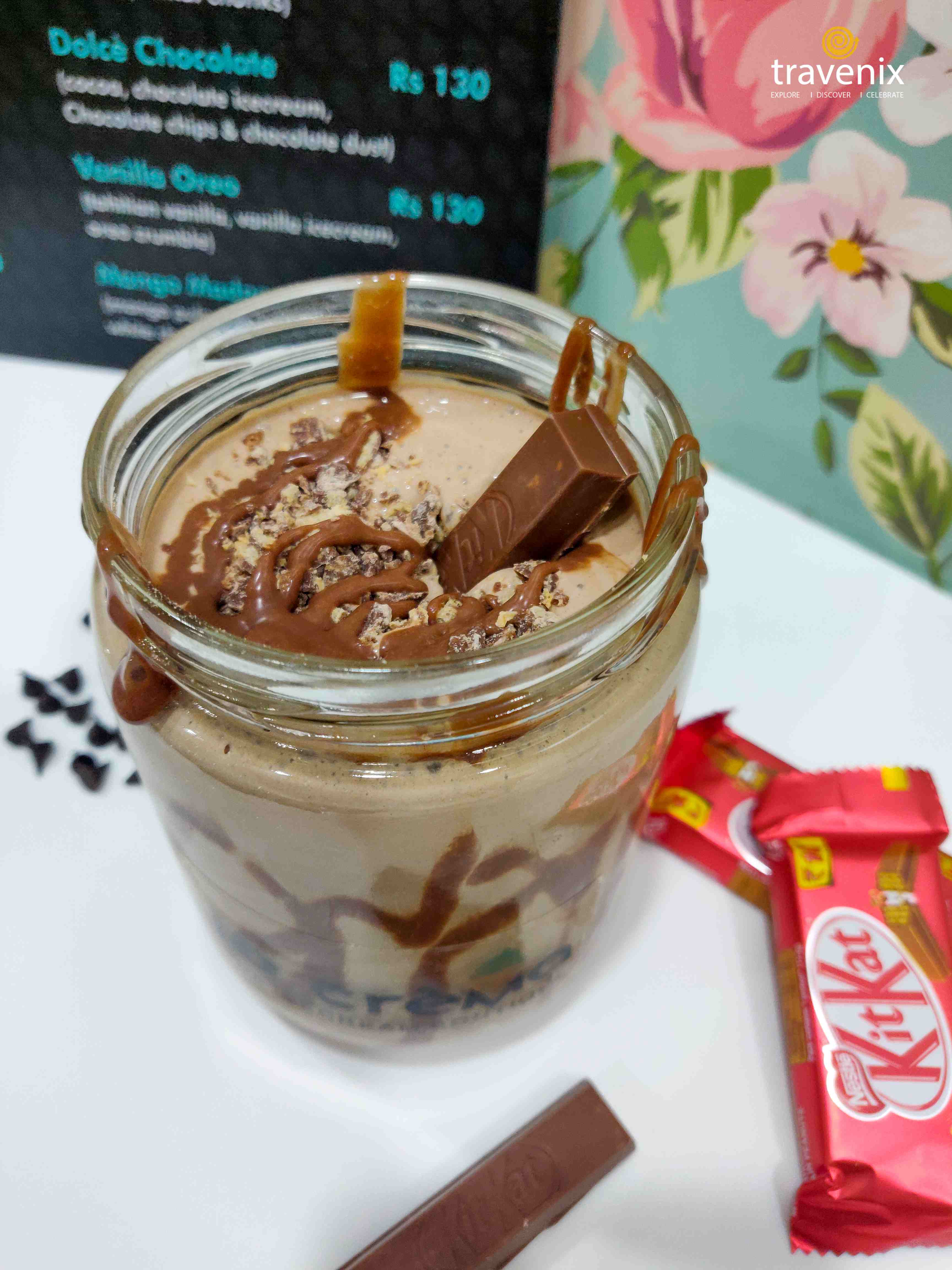 Nutella KitKat Thick Shake