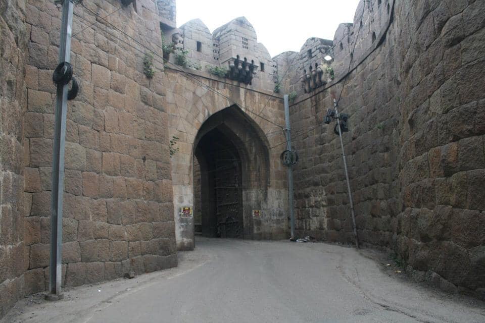 Fateh Darwaza at Golconda Fort