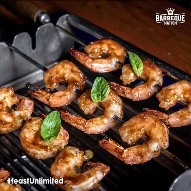 Barbecued Food at Barbeque Nation