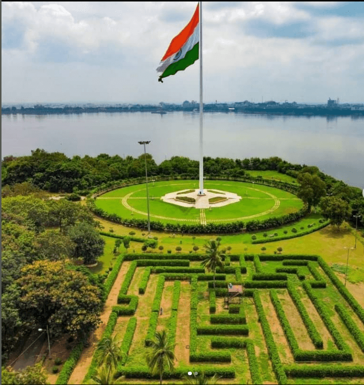 Sanjeevaiah Park in Hyderabad, India