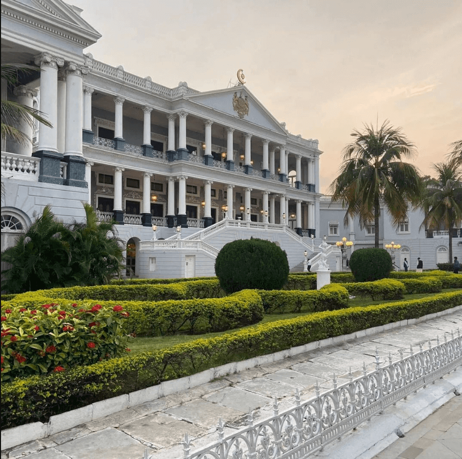 Taj Falaknuma palace Hyderabad