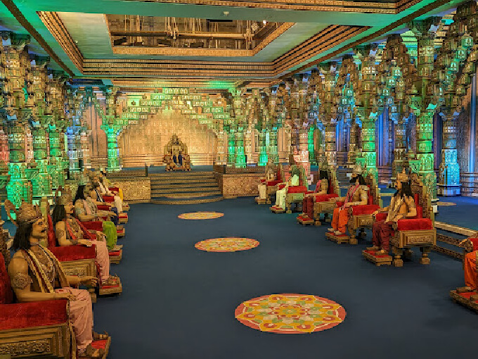 Bhagavatam Set at Ramoji Film city in Hyderabad