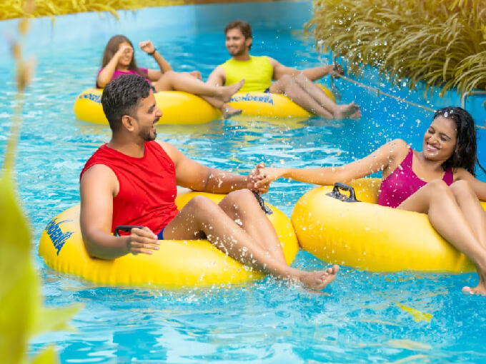 Lazy River at Wonderla in Hyderabad