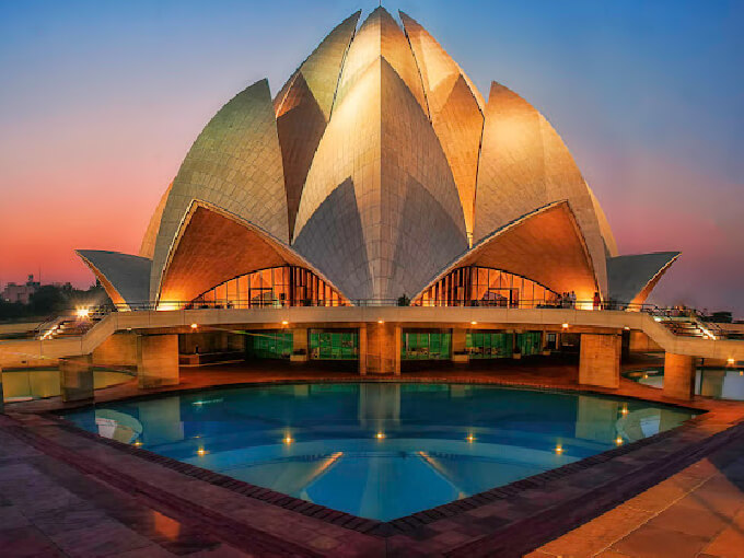 Lotus Temple in Delhi