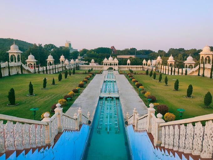 Mughal Garden at Ramoji Film City in Hyderabad