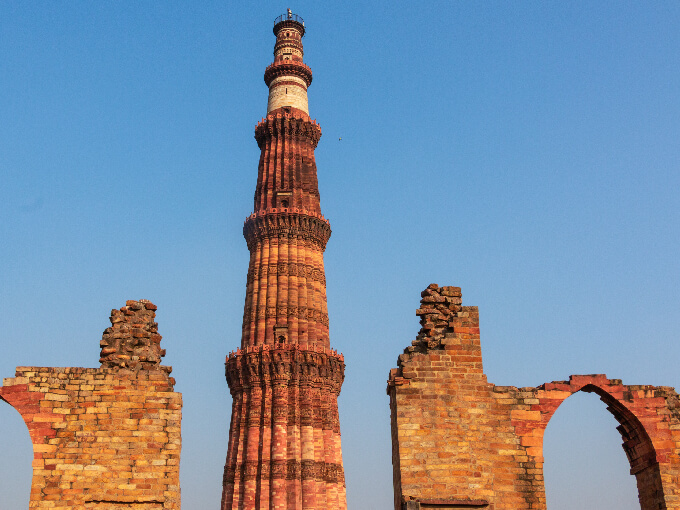 Qutub minar in Delhi 