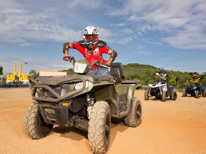 Sahas Adventure Park at Ramoji film city in Hyderabad